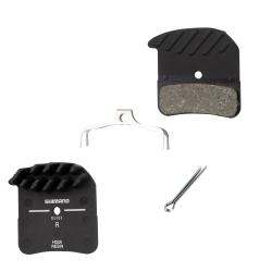 SHIMANO Destičky bŕzd SH H03A polymer s pružinou +chladič