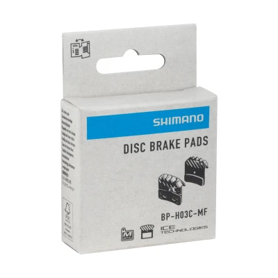SHIMANO H03C kovové brzdové destičky s chladičem a pružinou