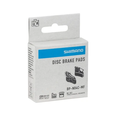 SHIMANO Destičky brzd SH N04C kovové,s pružinou+chladič