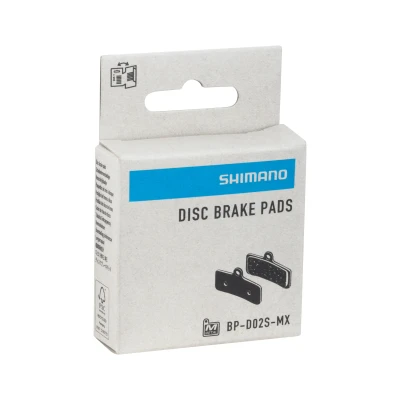 SHIMANO Destičky brzdové SH D02S kovové, s pružinou