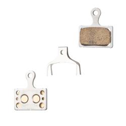 SHIMANO Brzdové doštičky SH K04S kovové, s pružinou