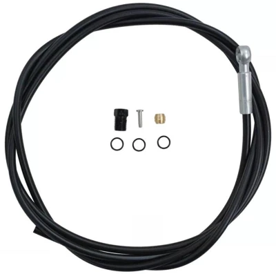 Shimano hydraulická hadička SM-BH90-SBML-A černá, 1700 mm, s přírubou, na blistru