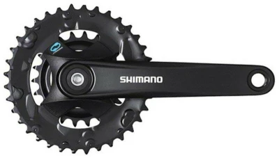 Shimano kliky Altus FC-M315, 175mm 36-22zubů, černé, bez krytu, 8 speed, v krabičce