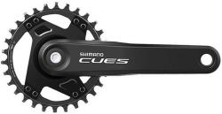 Shimano kľuky Cues FC-U4000-1, 175mm, 30 zubov, čierne, 11,10,9 speed, pre os štvorhran, v krabičke