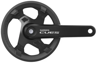 Shimano kliky Cues FC-U4000-1, 175mm, 40 zubů, černé, 11,10,9 speed, pro osu čtyřhran, v krabičce