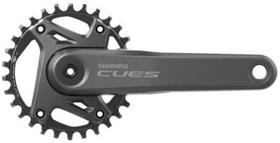 Shimano Cues FC-U6000-1, 175mm, 32 zubů, černé, s ložisky, 11,10,9 speed kliky
