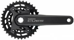 Shimano kľuky Cues FC-U6000-2B, 175mm, 36-22 zubov, čierne, 11,10,9 speed, v krab.