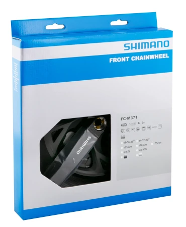 Shimano Kliky FCM371 44/32/22 černé 175+kryt