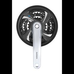 SHIMANO Kliky FCTX801 42/32/22 stříbrné 170+kryt