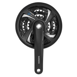 SHIMANO Kliky FCTX801 48/38/28 černé 170+kryt