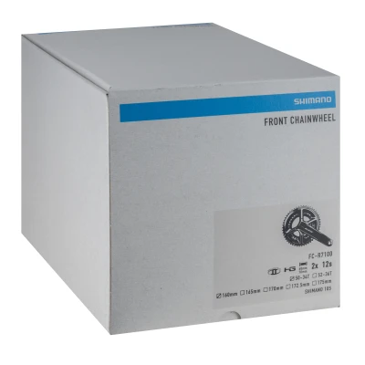 Shimano FC-R7100 černé 50/34 160 mm 12k s integrovanou osou silniční kliky