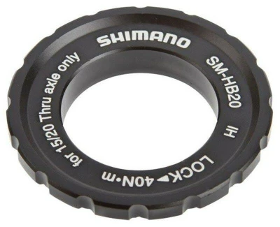 Shimano matice pro kotouč Center lock SM-HB20 pro vnější klíč Shimano matice pro kotouč Center lock SM-HB20 pro vnější klíč