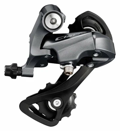 Shimano měnič Claris RD-R2000 8 speed, dlouhé vodítko, šedá, v krabičce