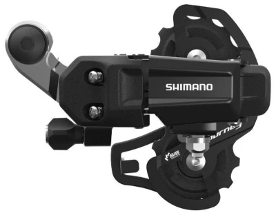 Shimano měnič Tourney RD-TY200SS bez háku 6/7 speed , krátké vodítko, černý Shimano měnič Tourney RD-TY200SS bez háku 6/7 speed , krátké vodítko, černý