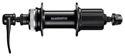 Shimano FH-QC300 černý zadní 36d Center Lock diskový náboj v krabičce