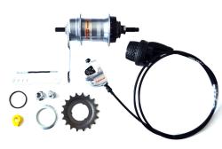 Shimano náboj Nexus kompletný 3 rýchlostný INTER-3, 21 zubov Shimano náboj Nexus kompletný 3 rýchlostný INTER-3, 21 zubov