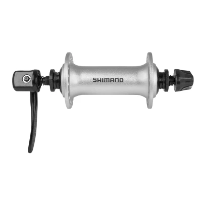 SHIMANO Náboj přední HBT3000 stříbrný 36 děr SHIMANO Náboj přední HBT3000 stříbrný 36 děr