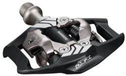 Shimano pedále DXR SPD PD-MX70 s kuframi SM-SH51 s klietkou v krabičke Shimano pedále DXR SPD PD-MX70 s kuframi SM-SH51 s klietkou v krabičke
