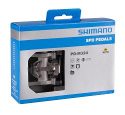 SHIMANO Pedály MTB SPD PDM324 se zarážkami