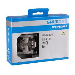 SHIMANO Pedály MTB SPD PDM324 se zarážkami