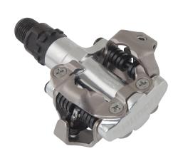 SHIMANO Pedále MTB SPD PDM520S strieborné SHIMANO Pedále MTB SPD PDM520S strieborné