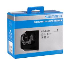 SHIMANO Pedály MTB SPD PDT421 černé