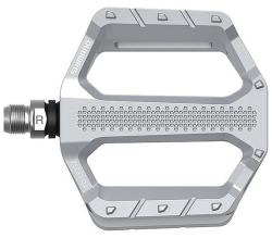Shimano pedály PD-EF202 Flat stříbrné, v krabičce