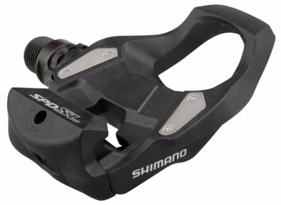 Shimano pedály PD-RS500 černé s kufry SM-SH11, v krabičce