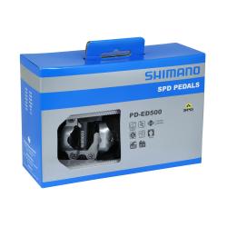 SHIMANO Pedály SPD PD-ED500 černé + zarážky