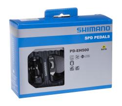 SHIMANO Pedály SPD PD-EH500 černé + zarážky
