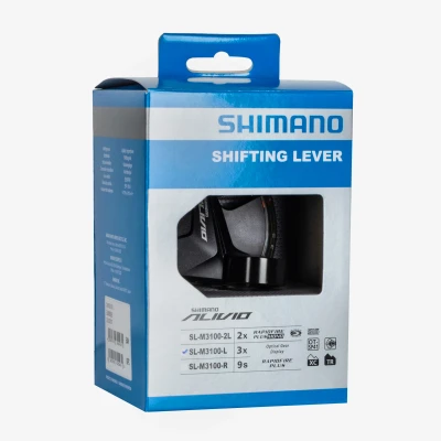SHIMANO Alivio SLM3100 černá levá 3rychlostní řadicí páčka s objímkou