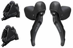 Shimano řazení GRX 600 dual control 2x11 speed, třmeny RX400 (pár) J-kit, MNT 10mm