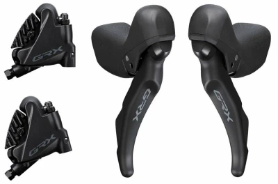Shimano řazení GRX 600 dual control 2x11 speed, třmeny RX400 (pár) J-kit, MNT 20mm Shimano řazení GRX 600 dual control 2x11 speed, třmeny RX400 (pár) J-kit, MNT 20mm