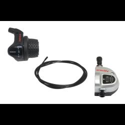 Shimano Radzenie NEXUS SL3 S41 čierne 3k pravé RevoShift Shimano Radzenie NEXUS SL3 S41 čierne 3k pravé RevoShift