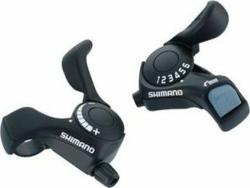 Shimano radenie SL-TX30LFB+R6A 6 kolo SIS + lanká 1800 a 2050mm (pár) v krabičke