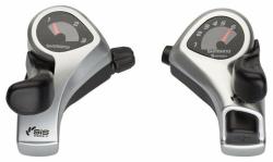 Shimano radenie SL-TX50LSB+R6A 6 kolo SIS + lanká 1800 a 2050mm (pár) v krabičke
