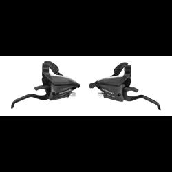 Shimano radenie STEF5002 "V" 3x8 čierne, ľavé + pravé Shimano radenie STEF5002 "V" 3x8 čierne, ľavé + pravé