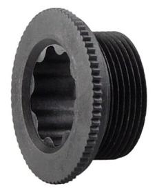 Shimano šroub kliky FC-MT300 černý (hvězdice kompozit)