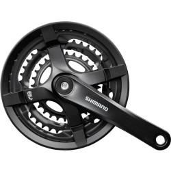 Shimano Tourney FC-TY501 42/34/24 čierne 170mm kľuky
