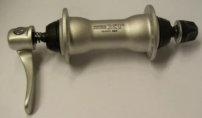 Shimano XT HB-M570 32D Stříbrný náboj přední Shimano XT HB-M570 32D Stříbrný náboj přední