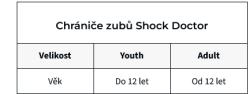 Shock Doctor 4200 Adult chránič zubů Braces
