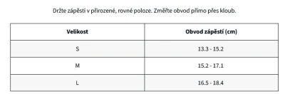 Shock Doctor 824 ortéza na zápěstí 3-strap Support