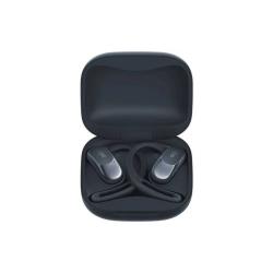 Shokz OpenFit Air Bluetooth, bezpečná sportovní sluchátka, černá