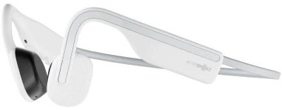 Shokz OpenMove bílá bezdrátová sluchátka s kostním vedením zvuku
