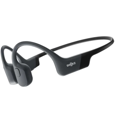 Shokz OpenRun černá Bluetooth sluchátka před uši