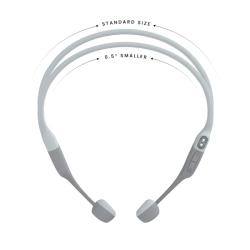 Shokz OpenRun Bluetooth sluchátka před uši, šedá