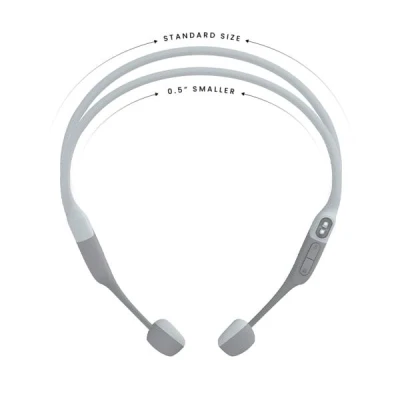 Shokz OpenRun Bluetooth sluchátka před uši, šedá