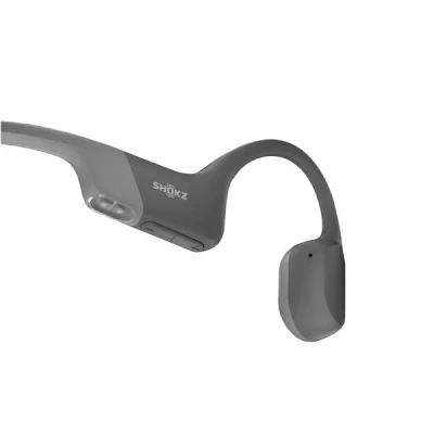 Shokz OpenRun Bluetooth sluchátka před uši, šedá