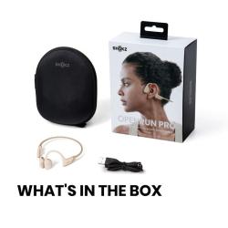 Shokz OpenRun PRO Bluetooth sluchátka před uši, béžová