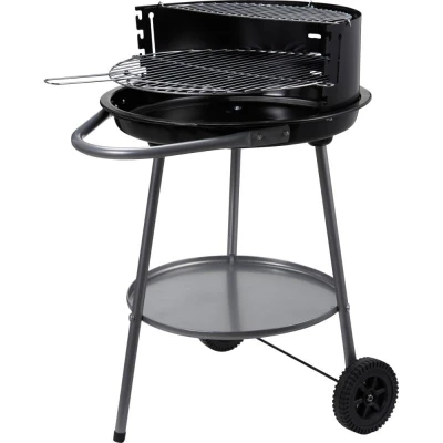 Siaki Huishoud Gril na dřevěné uhlí na kolečkách 51 cm Siaki Huishoud Gril na dřevěné uhlí na kolečkách 51 cm